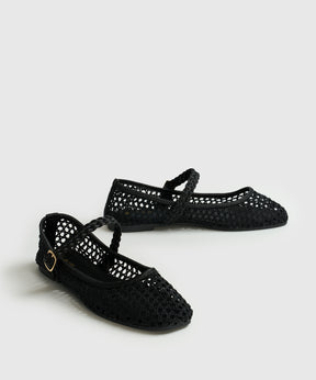 Sandalias Ballerina Tejida