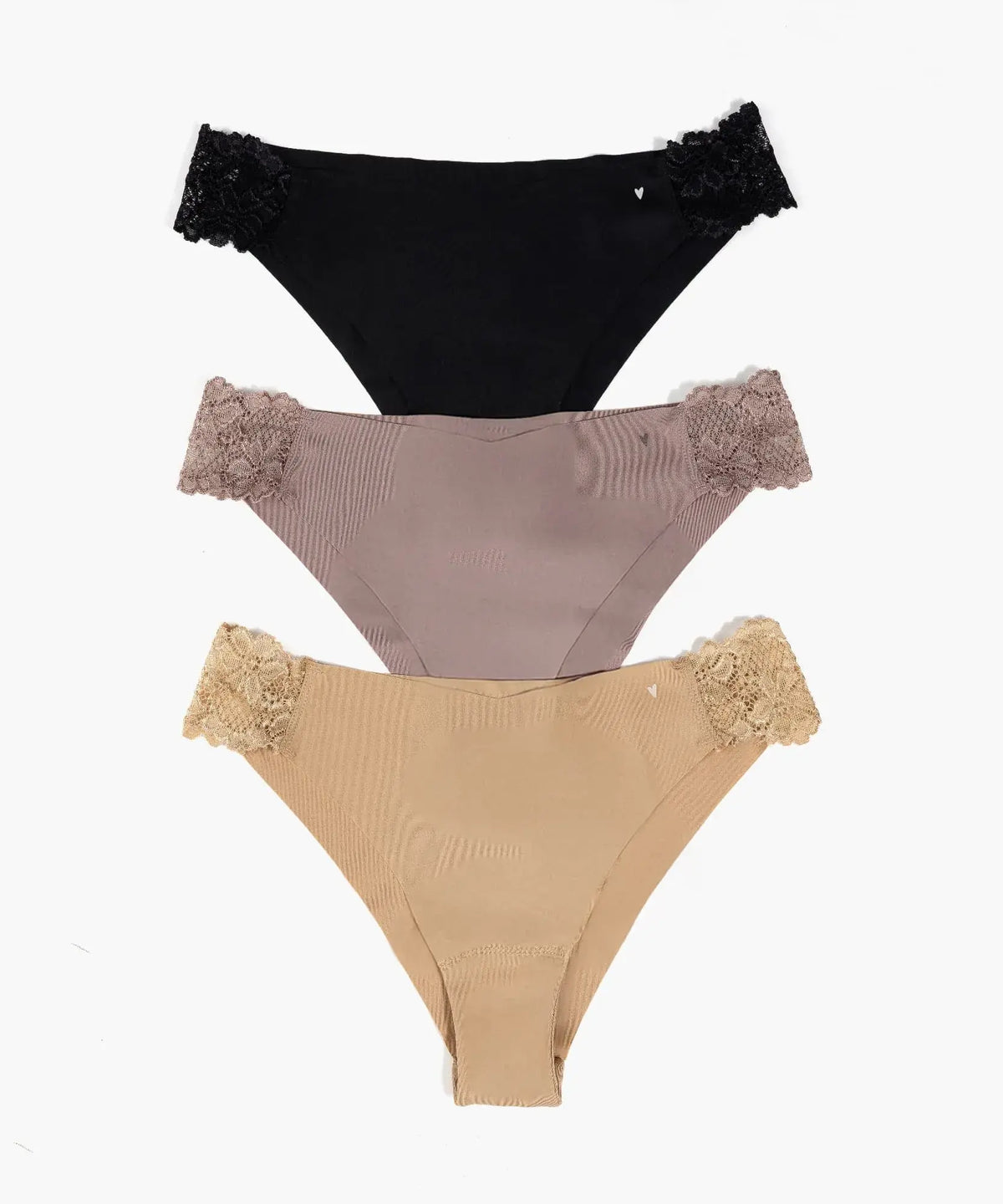 Set 3 Calzones Detalle Encaje Dreamy