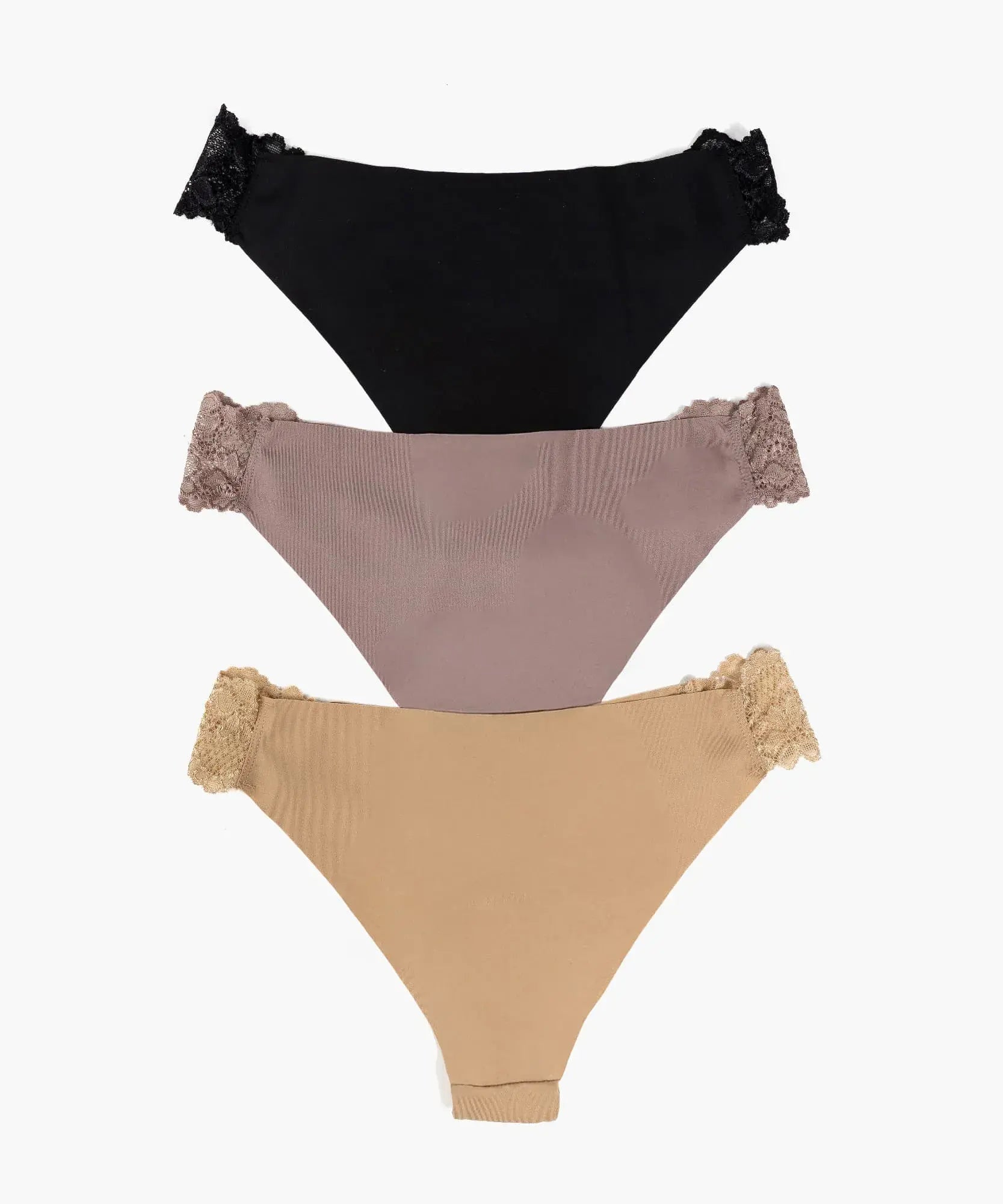 Set 3 Calzones Detalle Encaje Dreamy