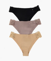 Set 3 Calzones Detalle Encaje Dreamy