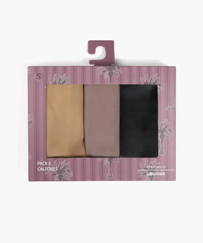 Set 3 Calzones Detalle Encaje Dreamy