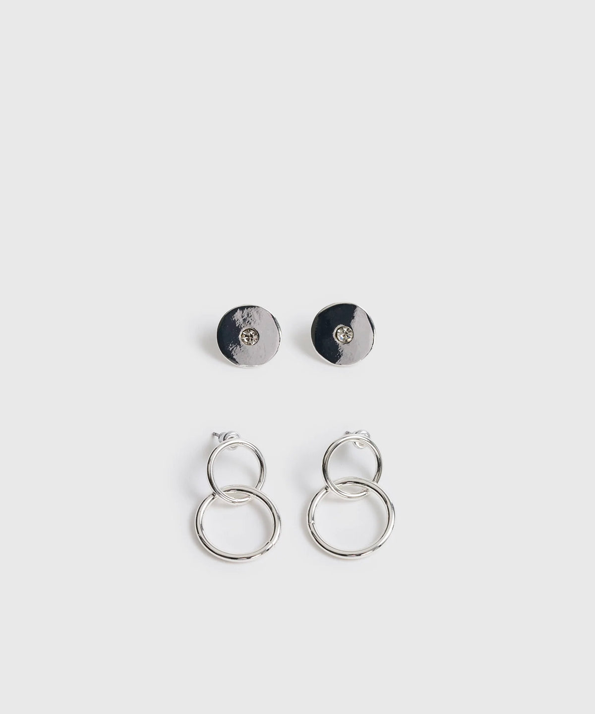 Set Aros Argollas Entrelazadas Woman