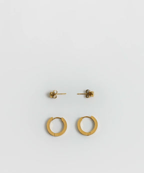 Set Aros Corazón Argolla Woman