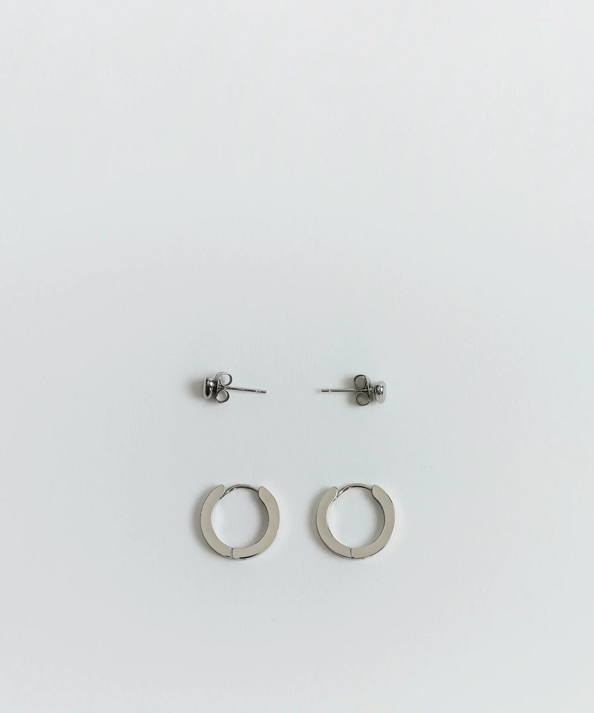 Set Aros Corazón Argolla Woman