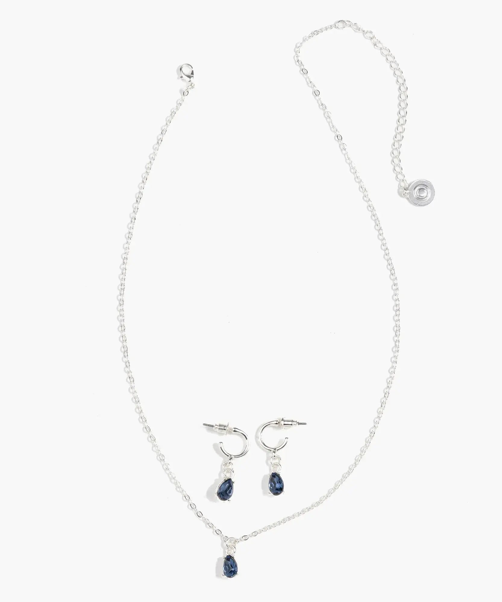 Set Collar Y Aros Piedra