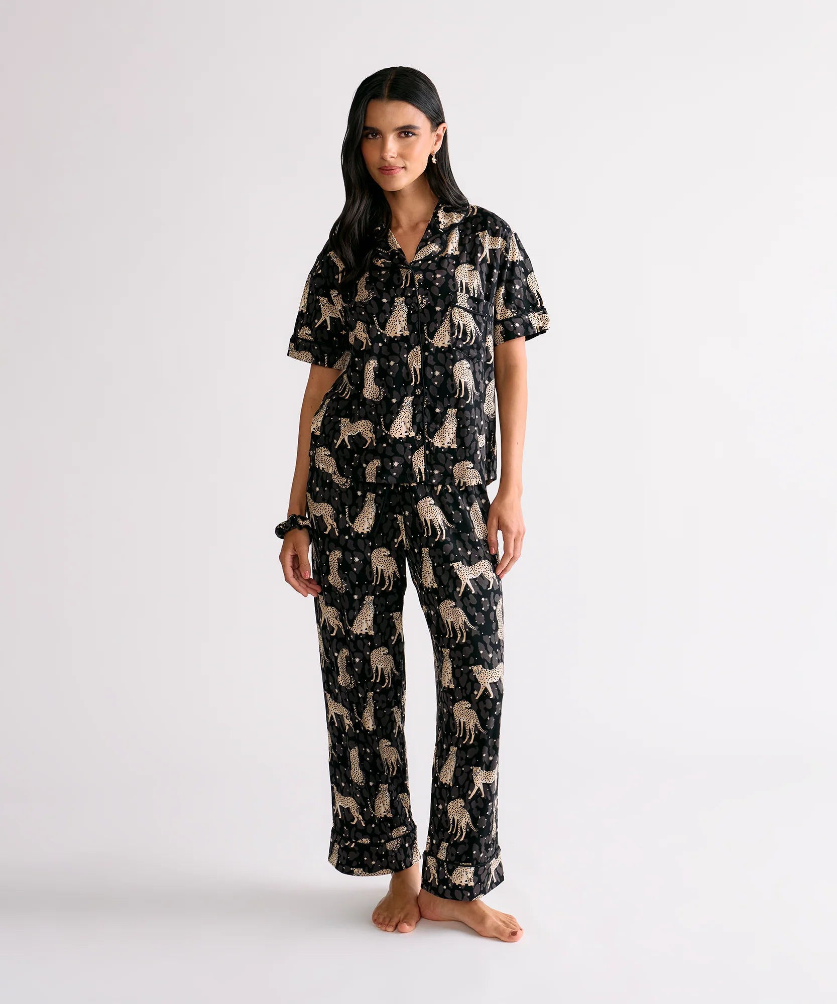 Set Pijama Camisero Tigres Dreamy