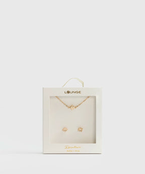 Set Pulsera Y Aros Estrella Fugaz