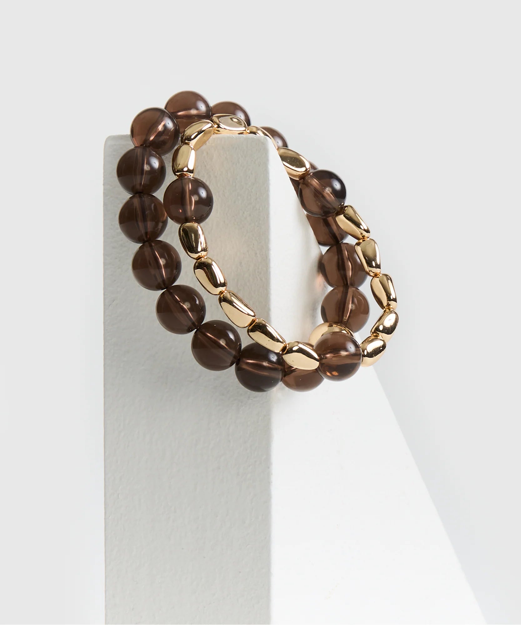 Set Pulseras Borlas Resina