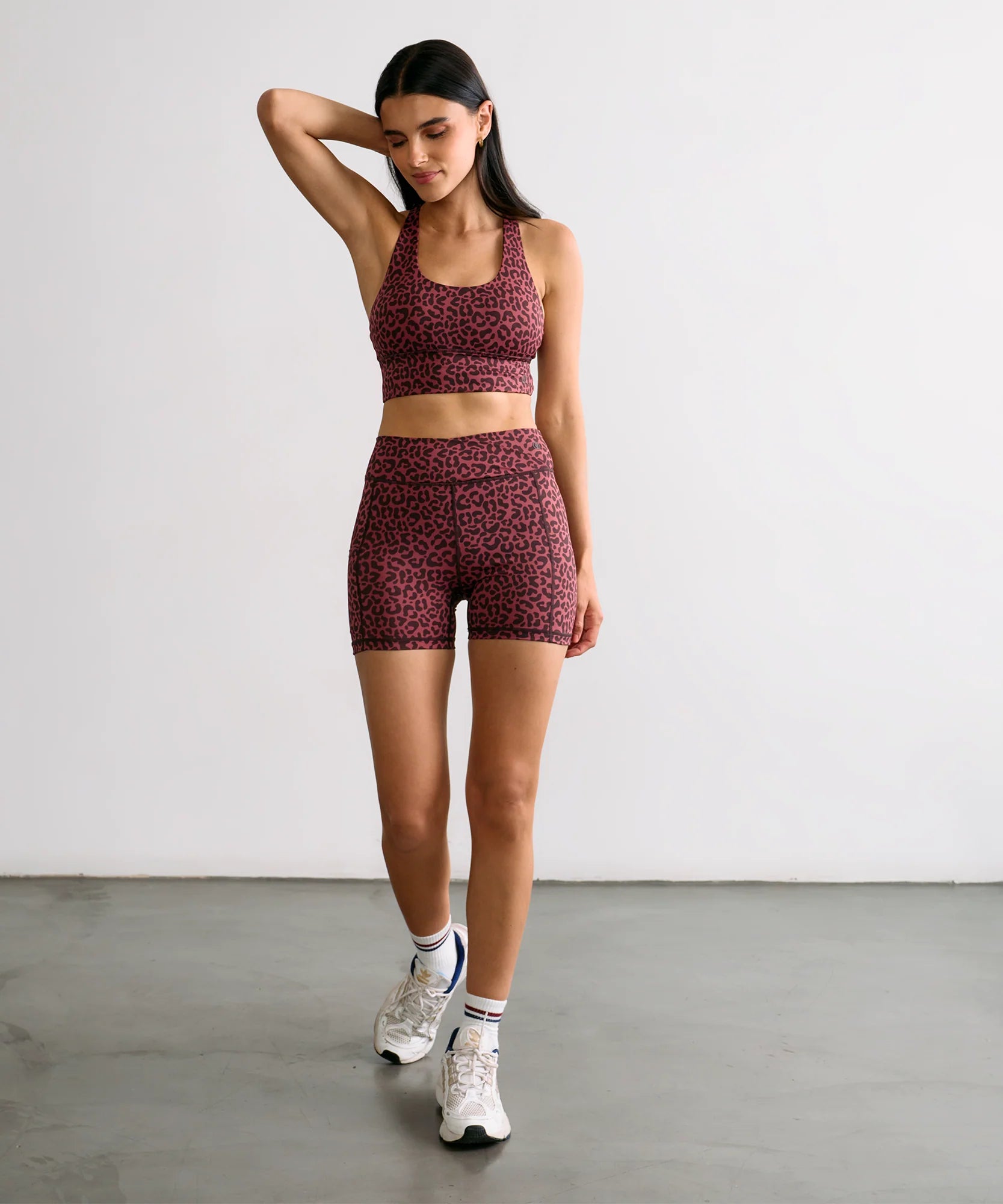Short Deportivo Biker Animal Print Active