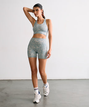 Short Deportivo Bikers Flores Active