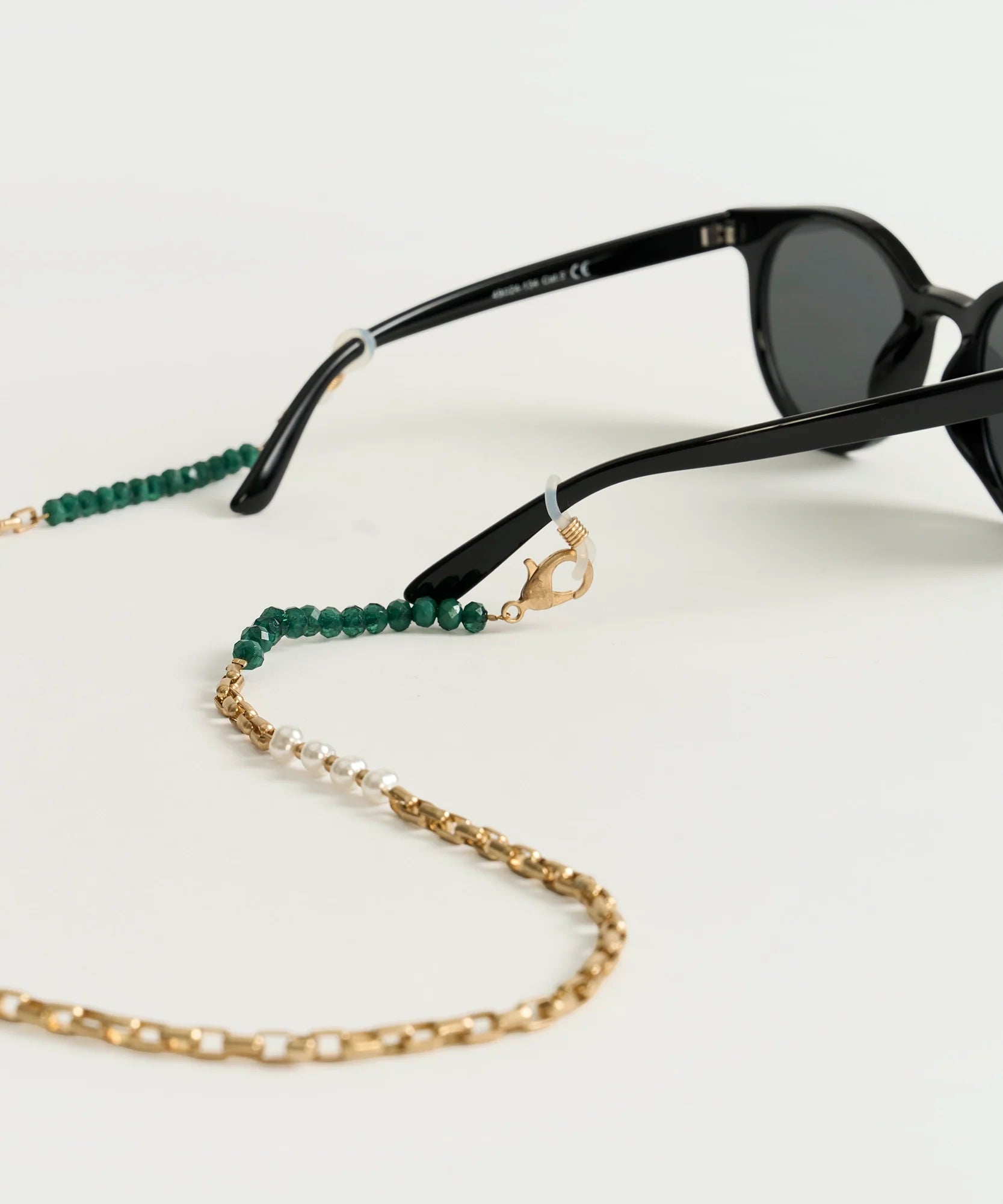 Strap Sujetador Lentes Mostacillas Perlas Cadena