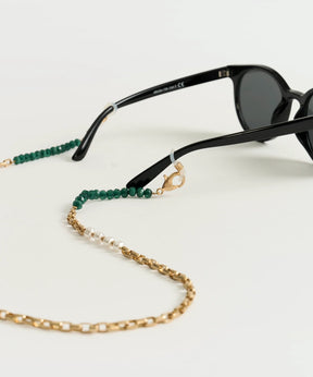 Strap Sujetador Lentes Mostacillas Perlas Cadena