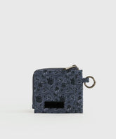 Tarjetero Canvas Flores Boho