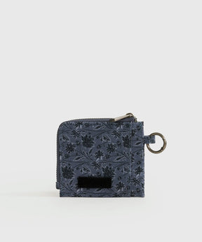 Tarjetero Canvas Flores Boho