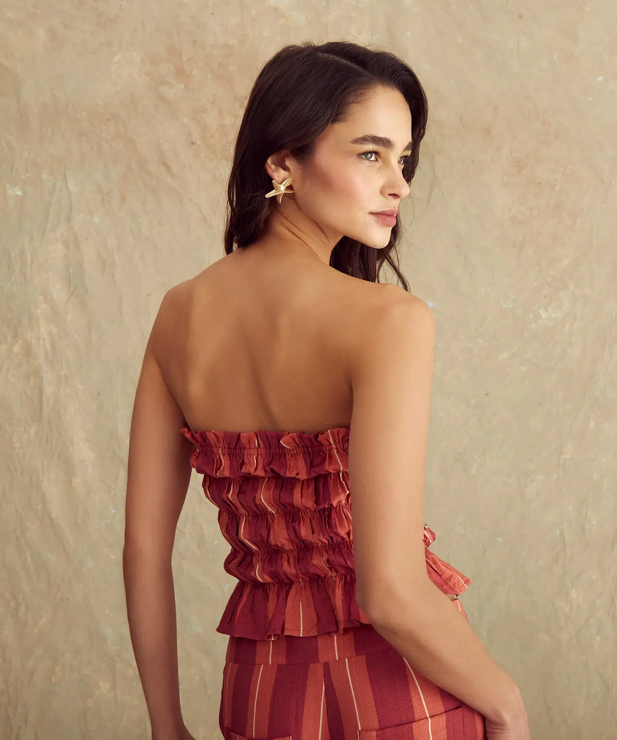 Top Strapless Líneas Paradiso