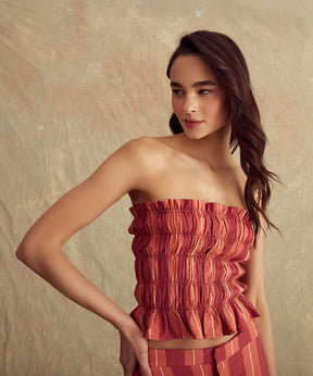 Top Strapless Líneas Paradiso