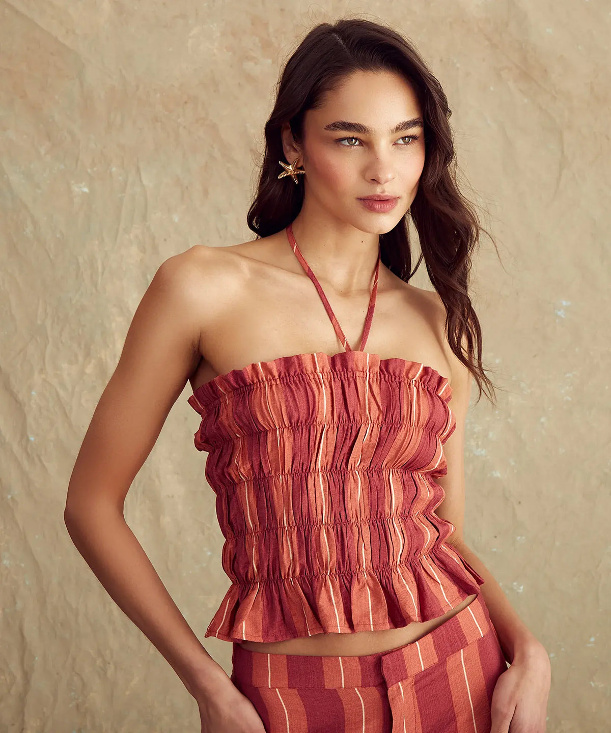 Top Strapless Líneas Paradiso