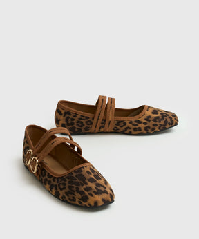 Zapato Ballerina Animal Print