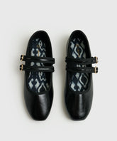 Zapato Ballerina Doble Hebilla