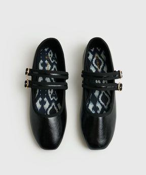 Zapato Ballerina Doble Hebilla