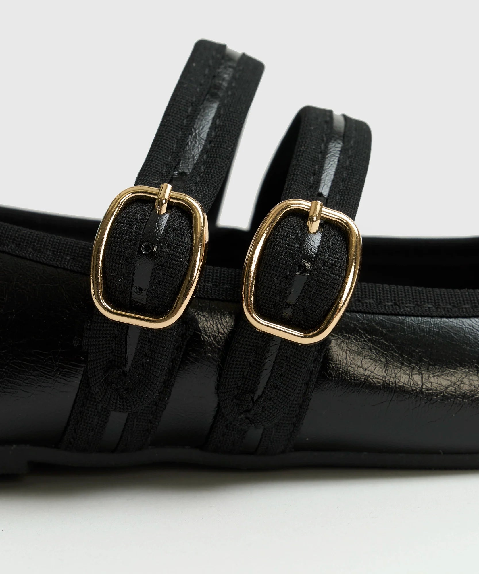 Zapato Ballerina Doble Hebilla