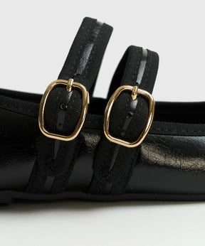 Zapato Ballerina Doble Hebilla