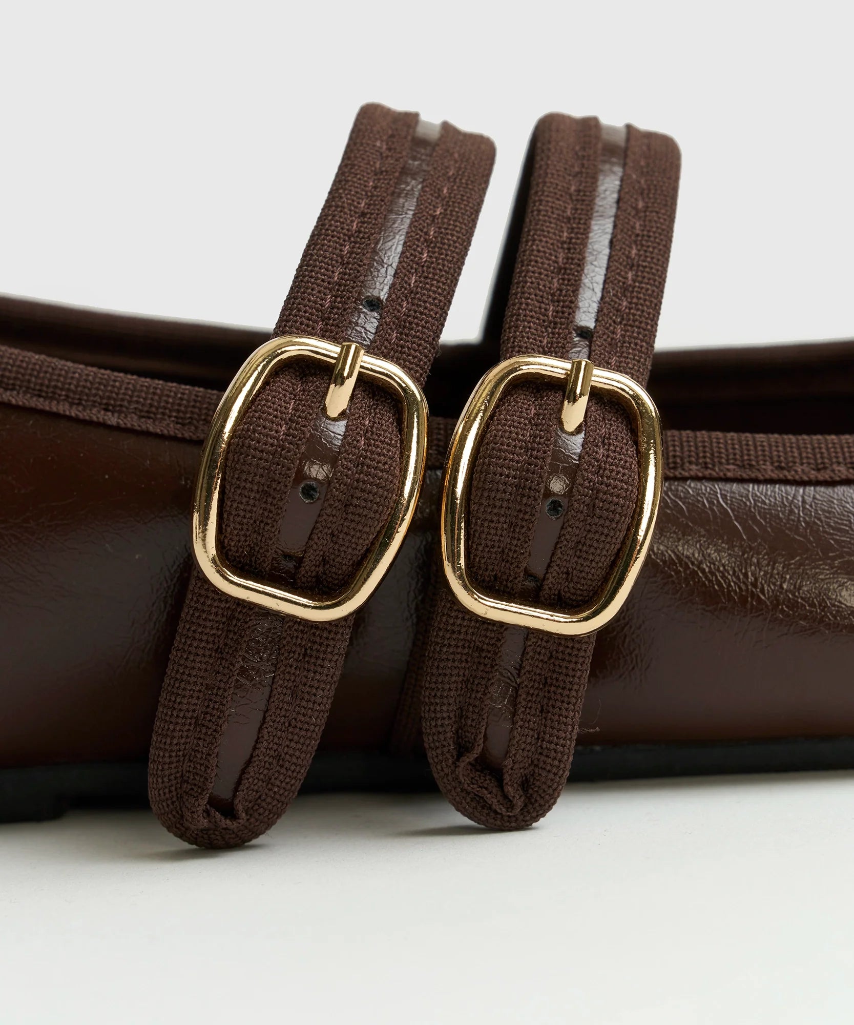 Zapato Ballerina Doble Hebilla