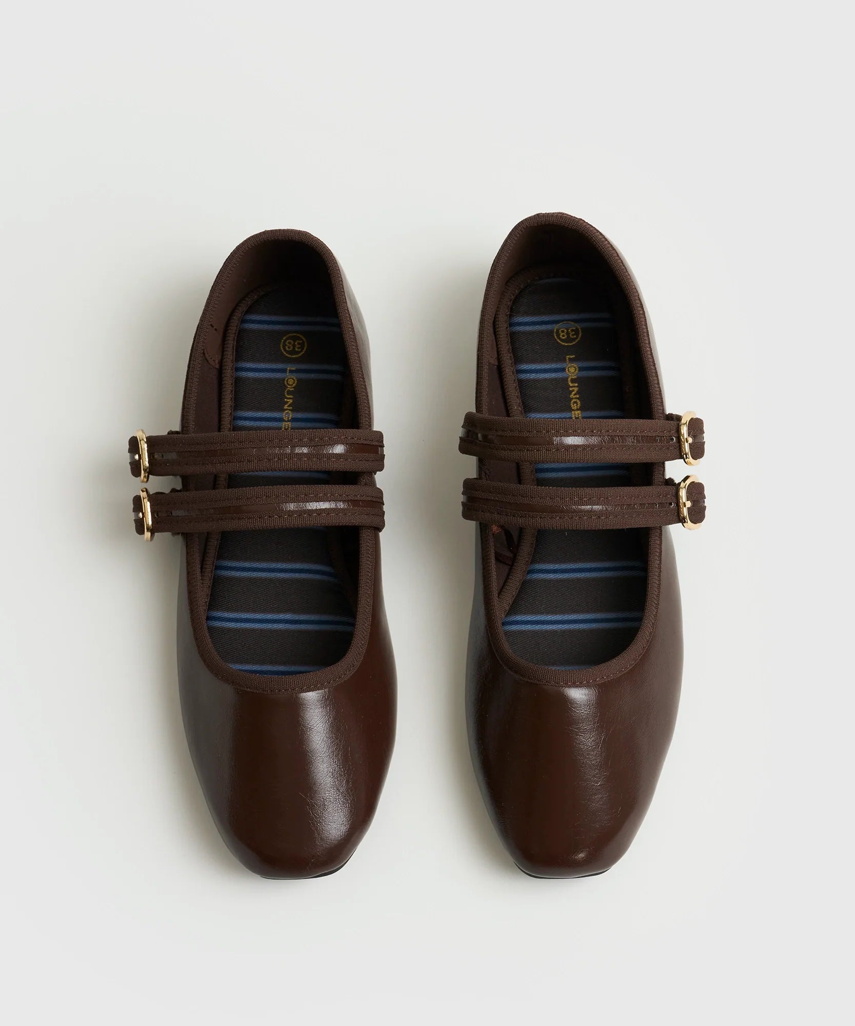 Zapato Ballerina Doble Hebilla