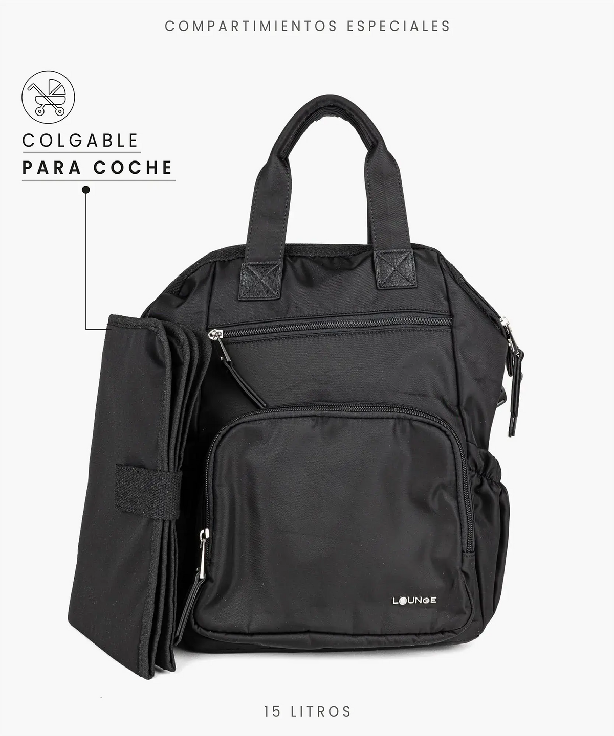 Mochila maternal lounge deals