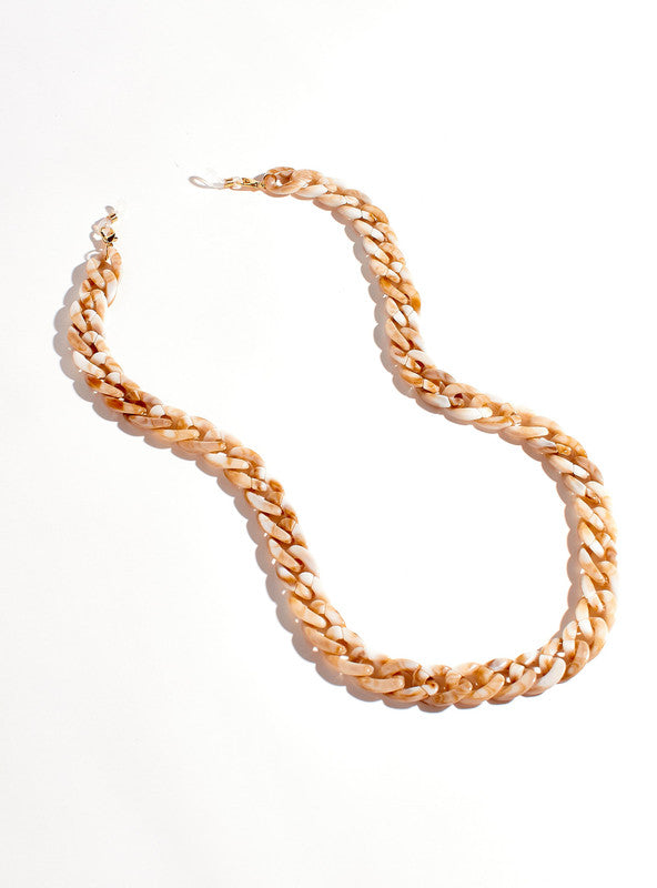 Strap Lentes Y Mascarila Eslabones Carey