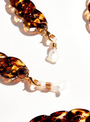 Strap Lentes Y Mascarila Eslabones Carey