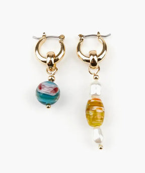 Aros Argollas Colgantes Resina