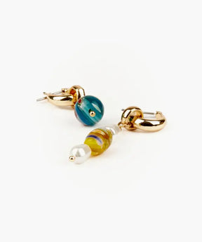 Aros Argollas Colgantes Resina