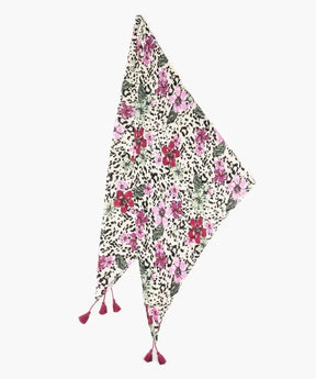 Pañuelo Triángulo Flores