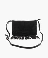 Cartera Gamuza Cruzada Flecos