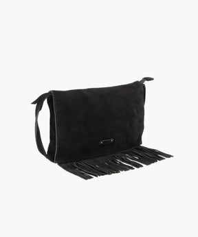 Cartera Gamuza Cruzada Flecos