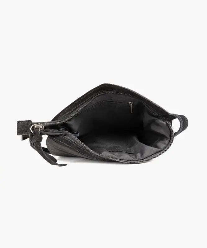 Cartera Gamuza Cruzada Flecos