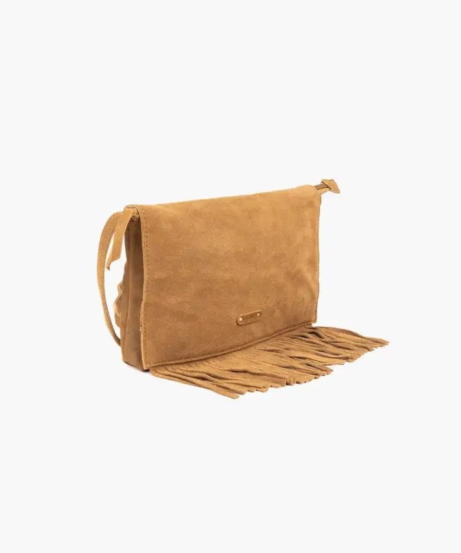 Cartera Gamuza Cruzada Flecos
