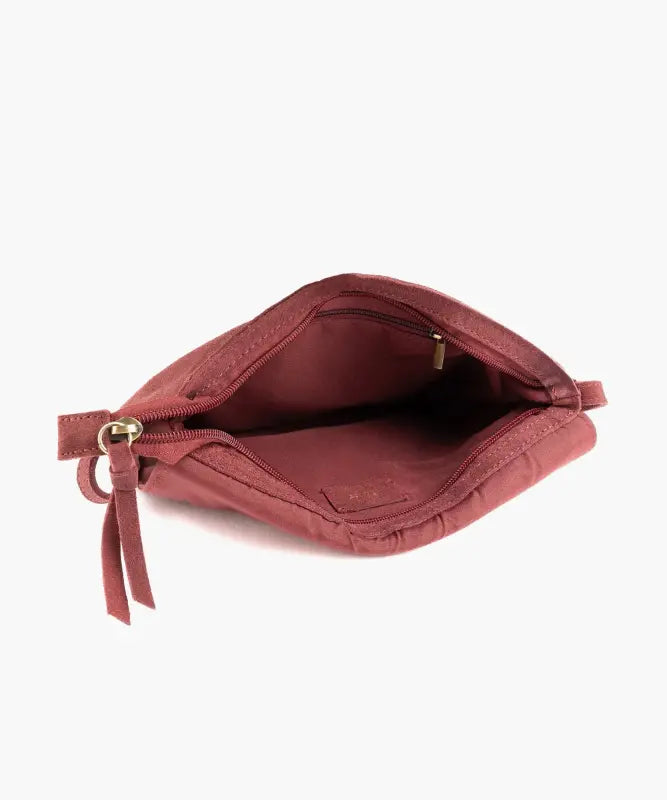 Cartera Gamuza Cruzada Flecos