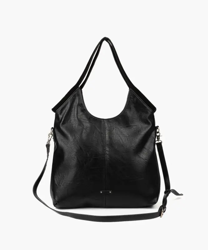 Cartera De Hombro Boho Detalles Gamuza
