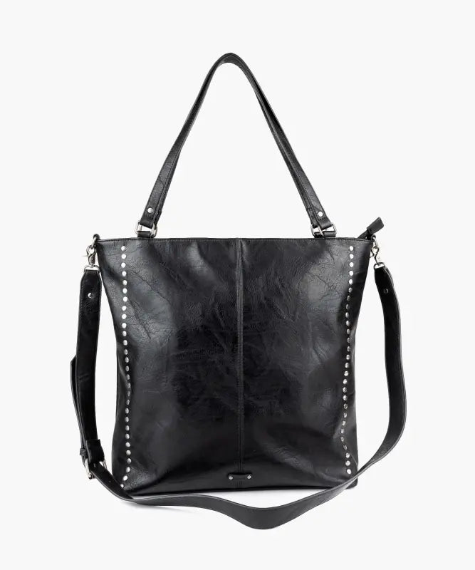 Cartera De Hombro Boho Clásica Con Tachas