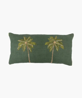 Funda Cojín Algodón Palmeras