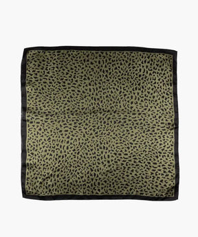 Set Pañuelo Y Aros Animal Print
