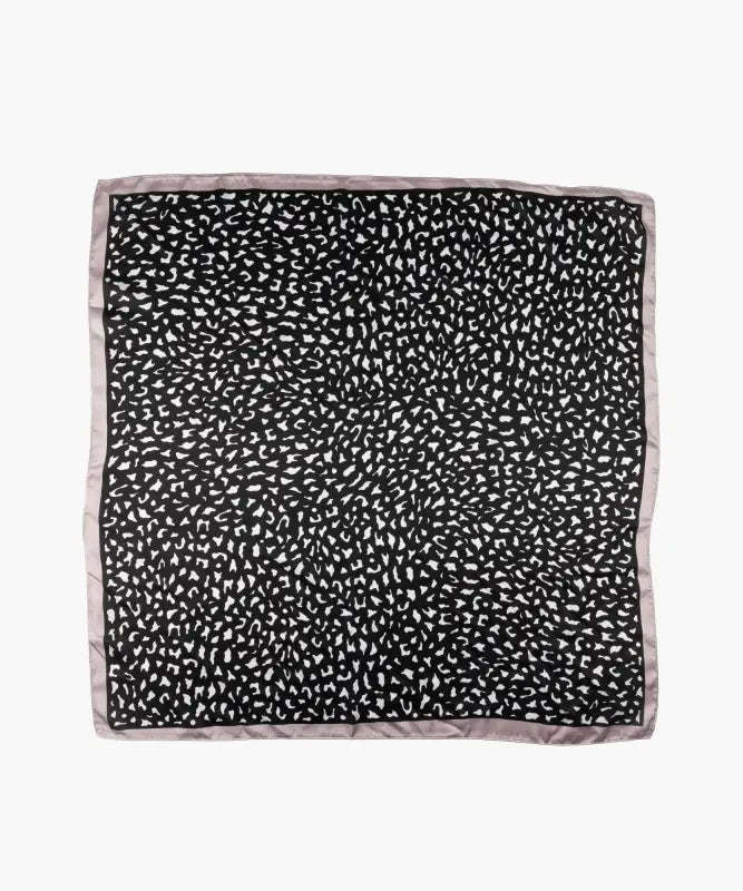 Set Pañuelo Y Aros Animal Print