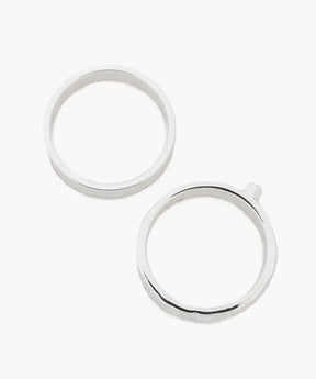 Set Anillos Acero Inoxidable Piedras Y Punto De Luz