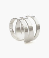Anillo Acero Inoxidable Ajustable Triple