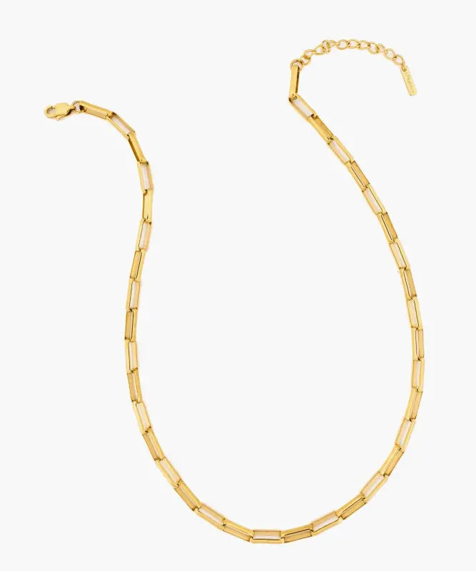 Collar Acero Inoxidable Chunky