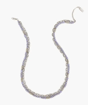 Collar Cadena Y Mostacillas